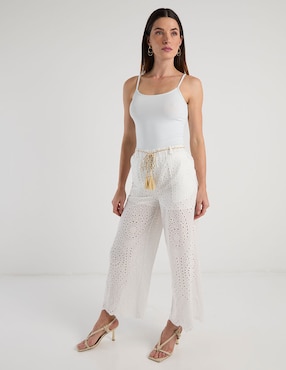 Pantalón relaxed week by weekend relajado para mujer