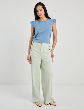 Pantalón relaxed Week by Weekend wide leg para mujer