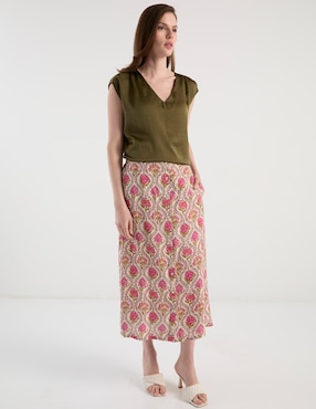 Falda crop Week By Weekend a la cintura