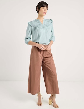 Blusa Week By Weekend manga 3/4 para mujer
