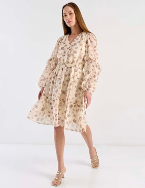 Vestido 3/4 casual Week by Weekend para mujer