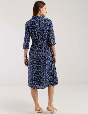 Vestido midi casual Week by Weekend para mujer