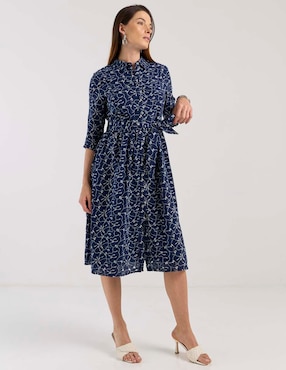 Vestido midi casual Week by Weekend para mujer