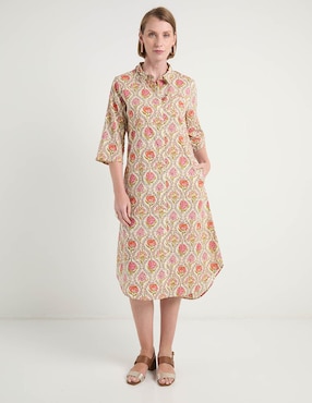 Vestido midi casual Week by Weekend para mujer