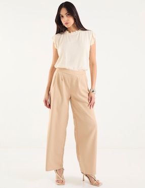 Pantalón coulotte Week by Weekend amplio para mujer