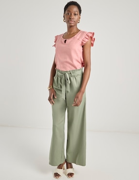 Pantalón Week by Weekend wide leg para mujer