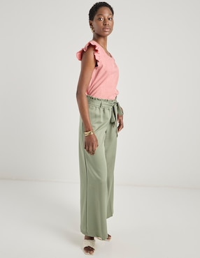 Pantalón Week by Weekend wide leg para mujer