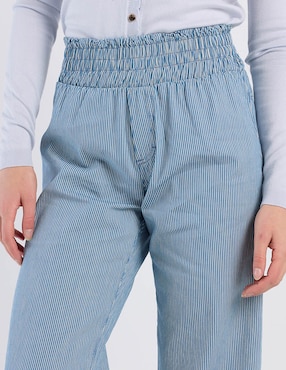 Jeans easy pant wide leg Week By Weekend para mujer