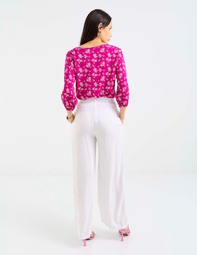 Pantalón Week By Weekend amplio para mujer