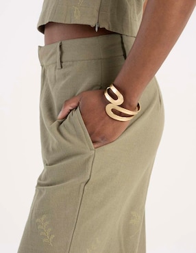 Pantalón Week By Weekend amplio para mujer