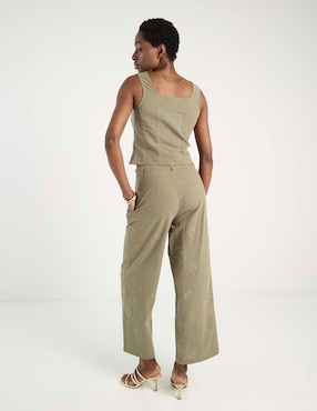 Pantalón Week By Weekend amplio para mujer