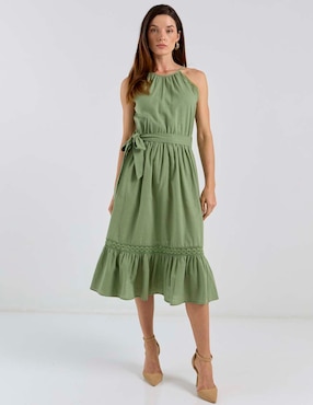 Vestido midi casual Week by Weekend para mujer