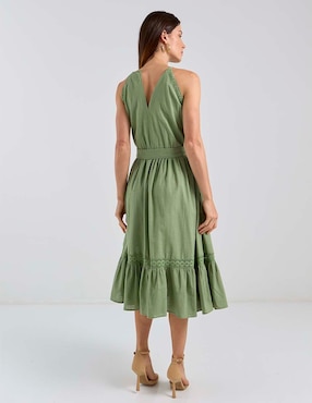 Vestido midi casual Week by Weekend para mujer