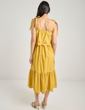 Vestido midi casual Week By Weekend para mujer