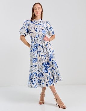 Vestido midi casual Week by Weekend para mujer