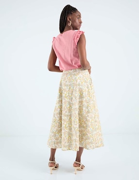 Falda crop Week by Weekend a la cintura