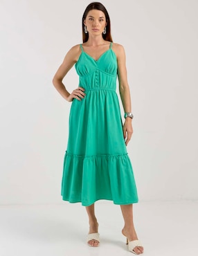 Vestido crop Week by Weekend  para mujer