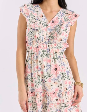 Vestido midi casual Week by Weekend para mujer