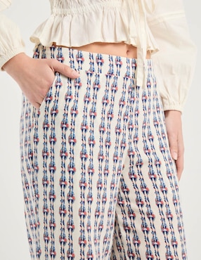 Pantalón Week by Weekend straight para mujer