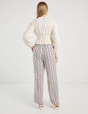 Pantalón Week by Weekend straight para mujer
