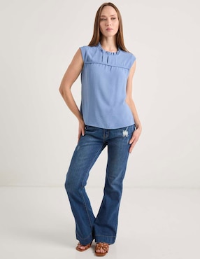 Blusa Weekend manga corta para mujer