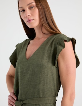 Vestido arriba de la rodilla casual Week By Weekend para mujer