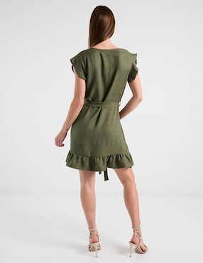 Vestido arriba de la rodilla casual Week By Weekend para mujer