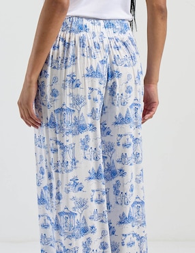 Pantalón relaxed Netflix wide leg para mujer
