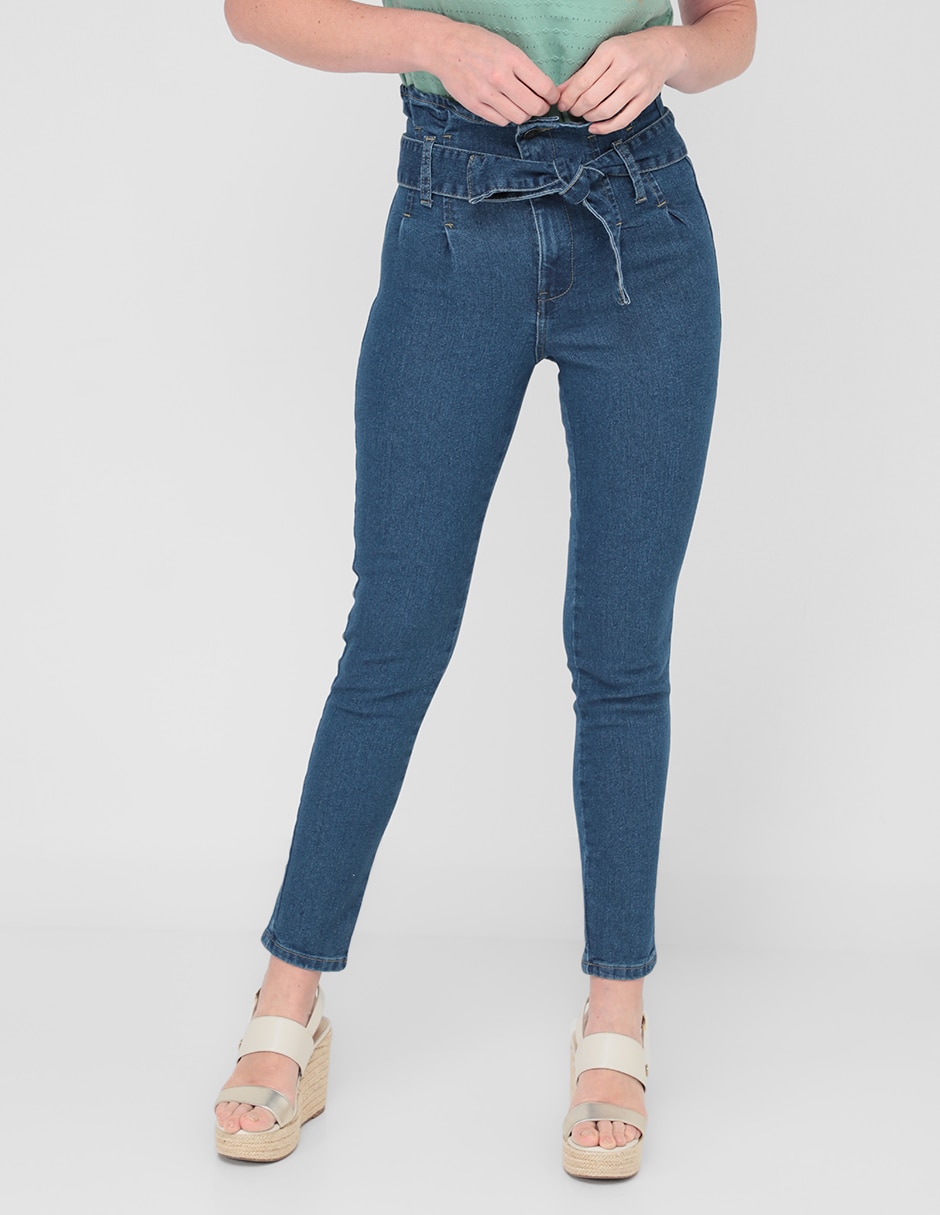 Jeans cintura alta para mujer | Suburbia.com.mx