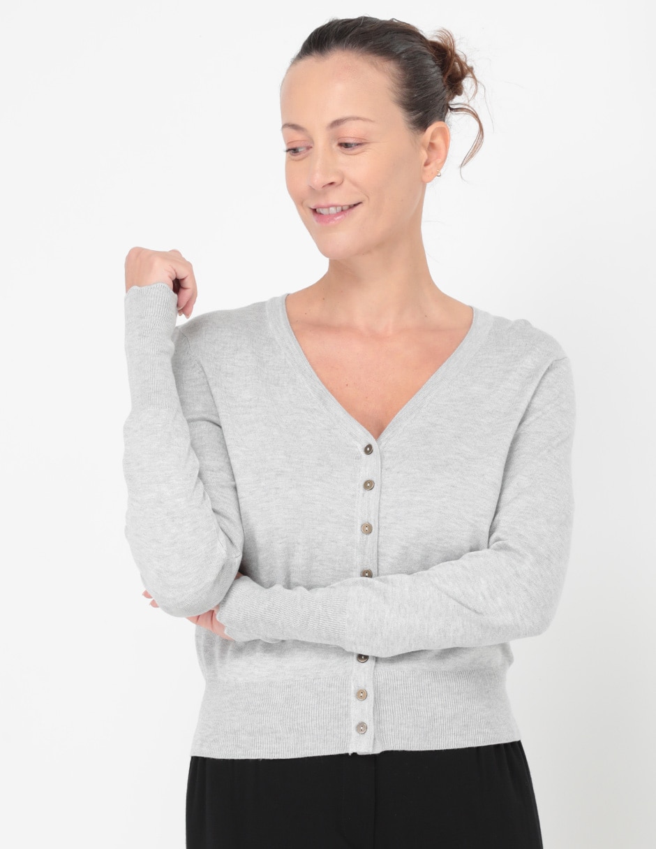 Suéter cuello v para mujer Suéter cuello v para mujer