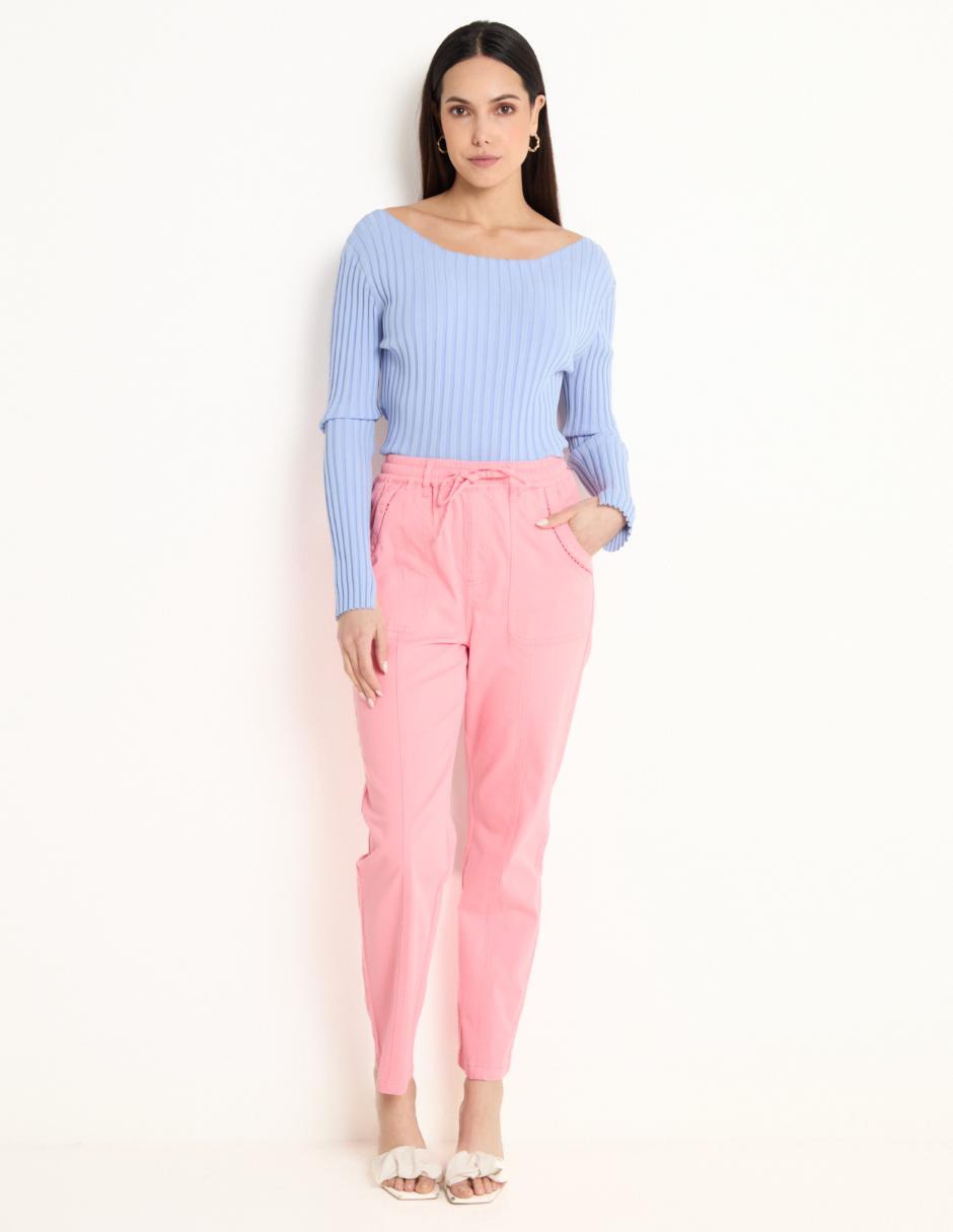 PANTALON WEEK BY WE, G, FLAMINGO MEDIO
