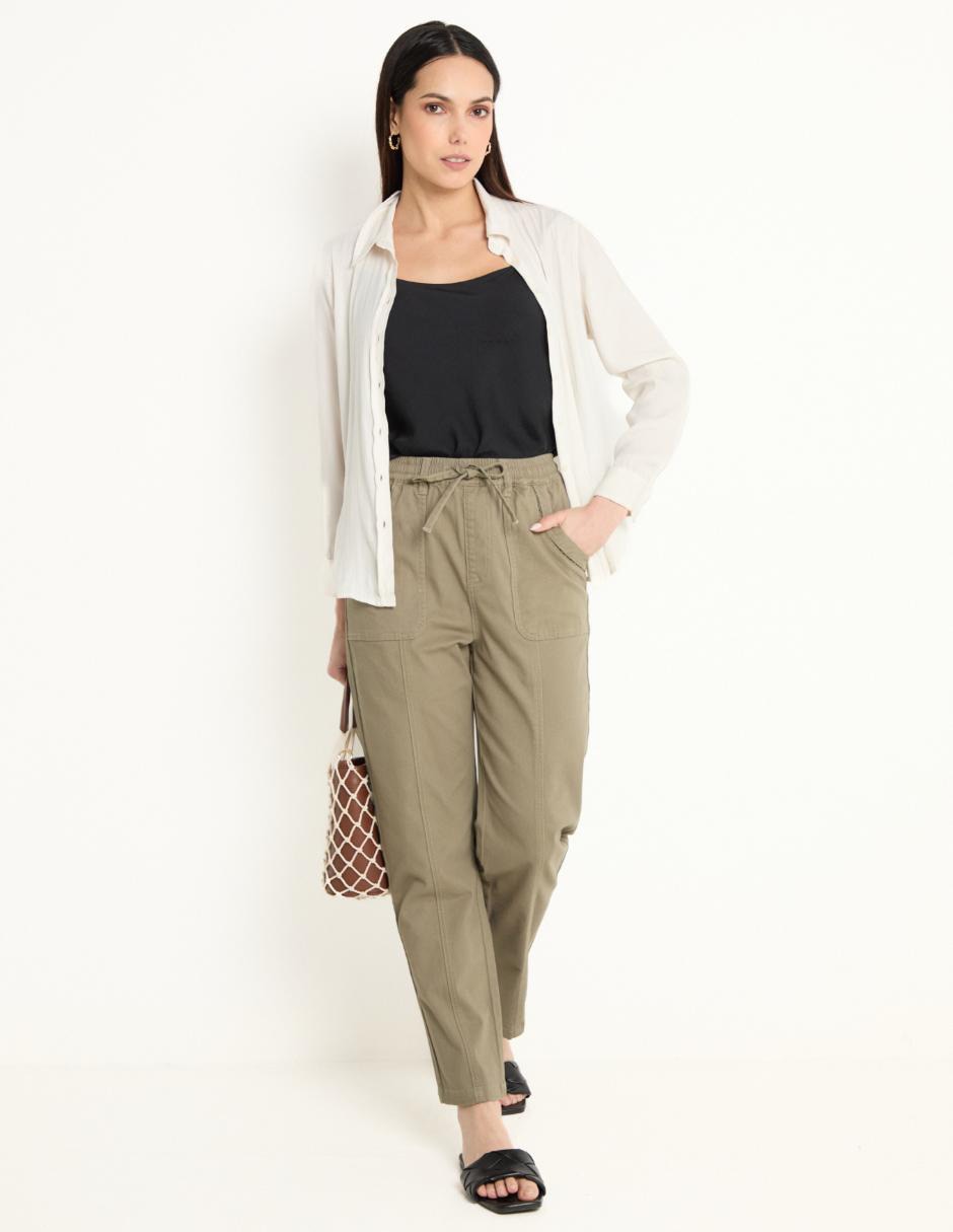 Pantalón slim para mujer 3