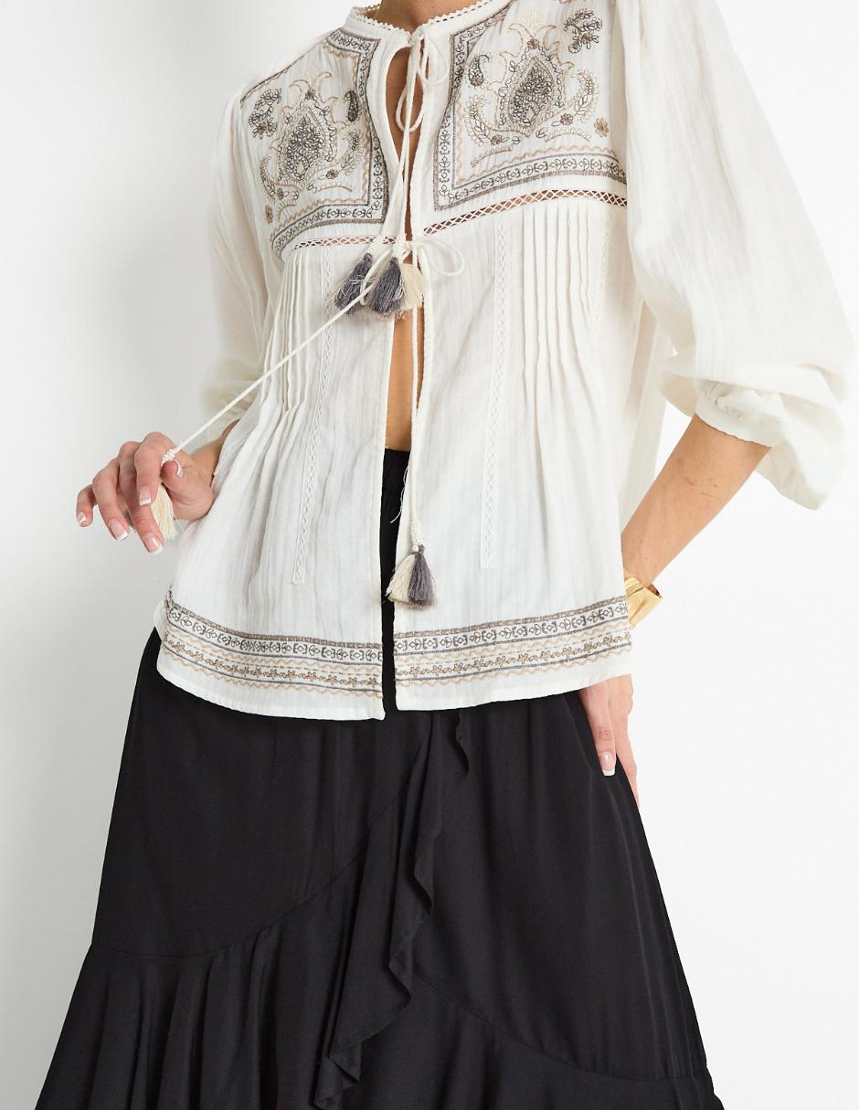 Ensamble cuello redondo para mujer 4