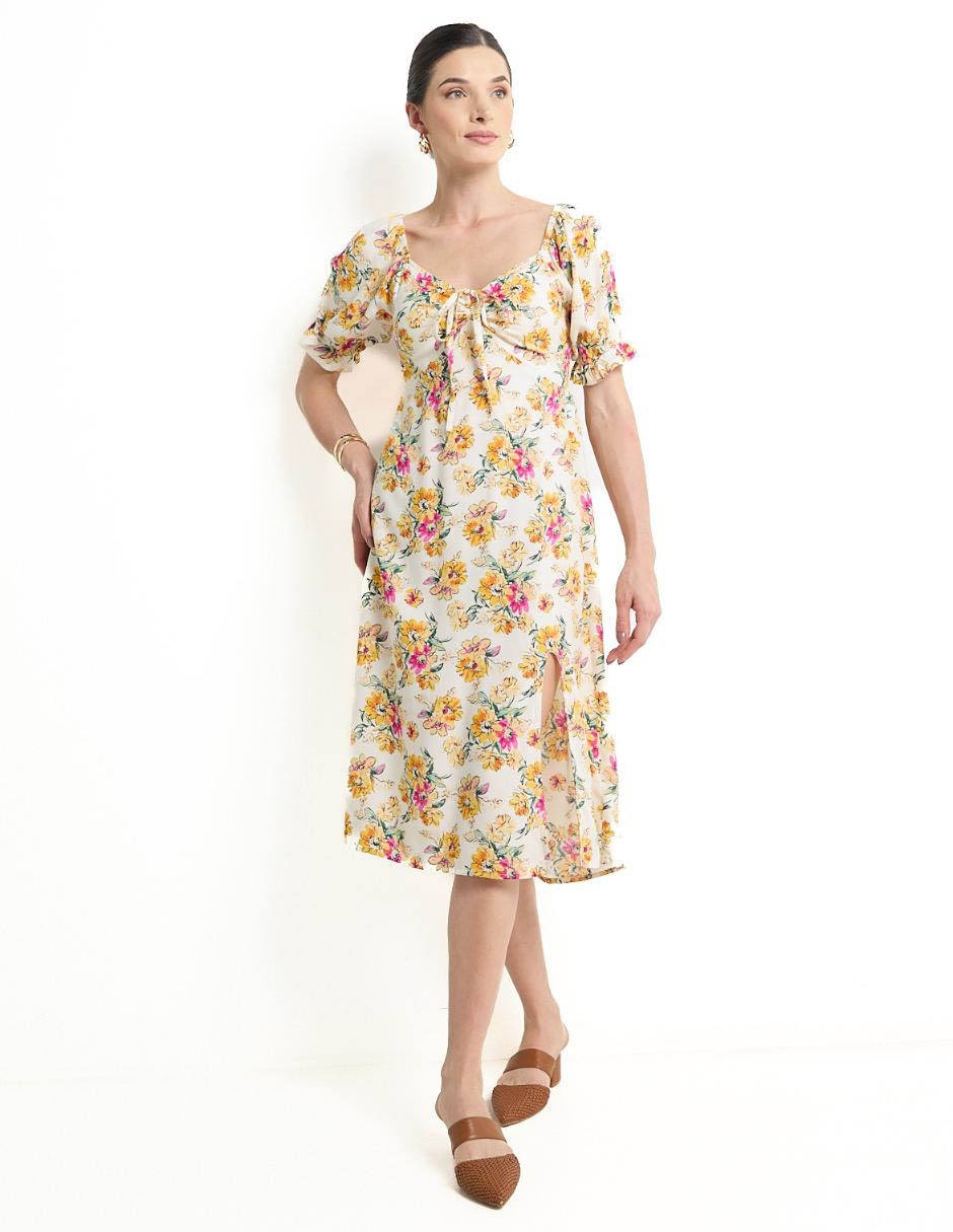 Vestido midi casual para mujer 1