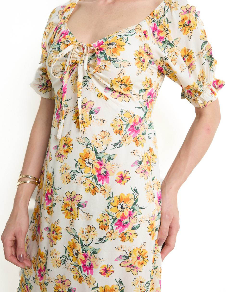 Vestido midi casual para mujer
