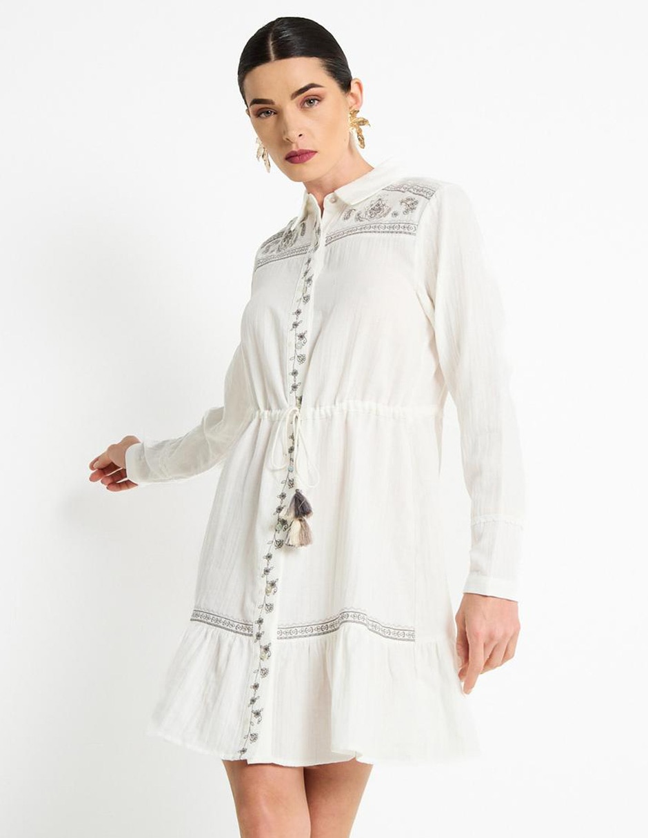 Vestido corto casual para mujer