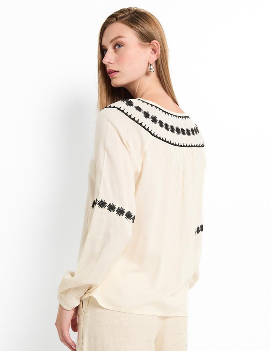 Blusa manga larga para mujer 2