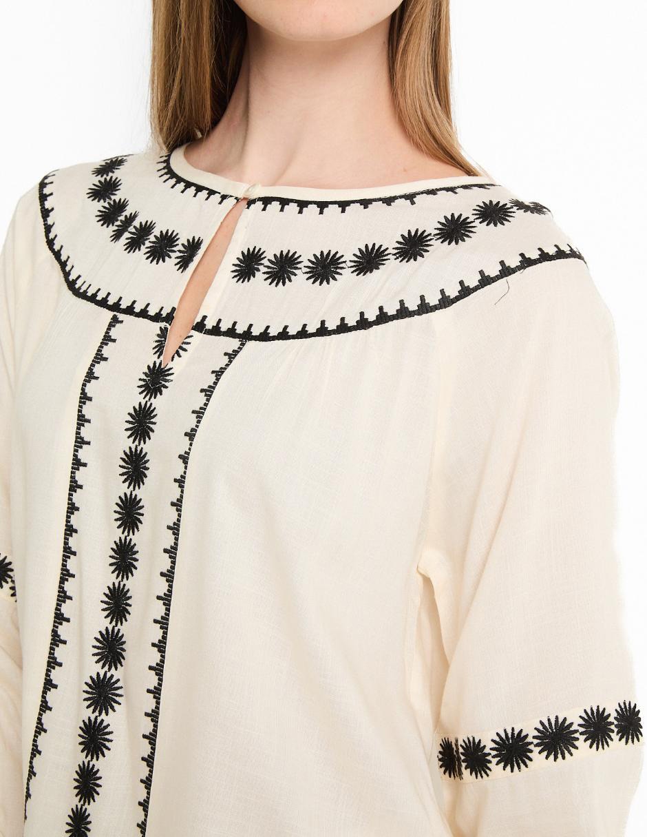 Blusa manga larga para mujer 6