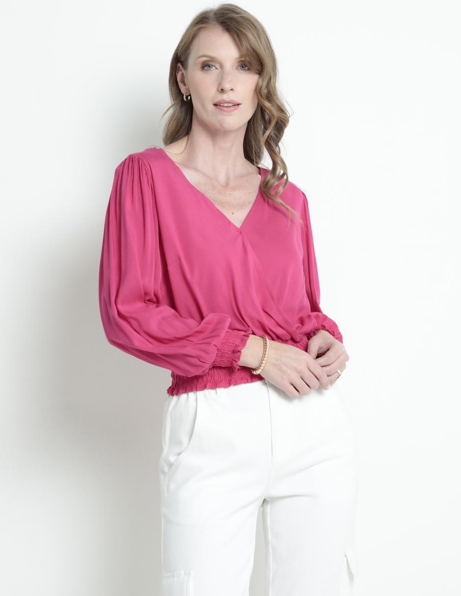 Blusa manga larga para mujer 1
