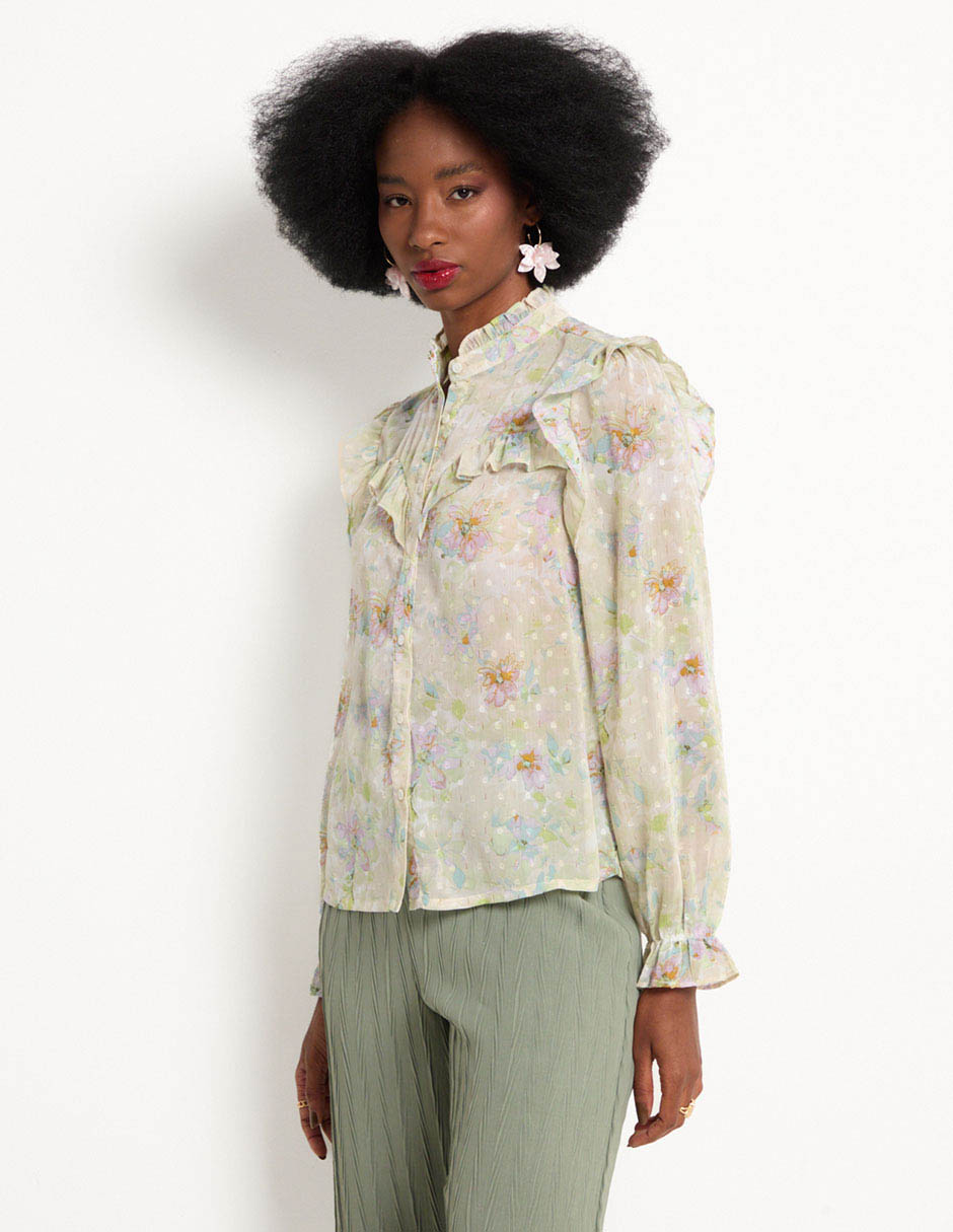 Blusa manga larga para mujer Blusa manga larga para mujer