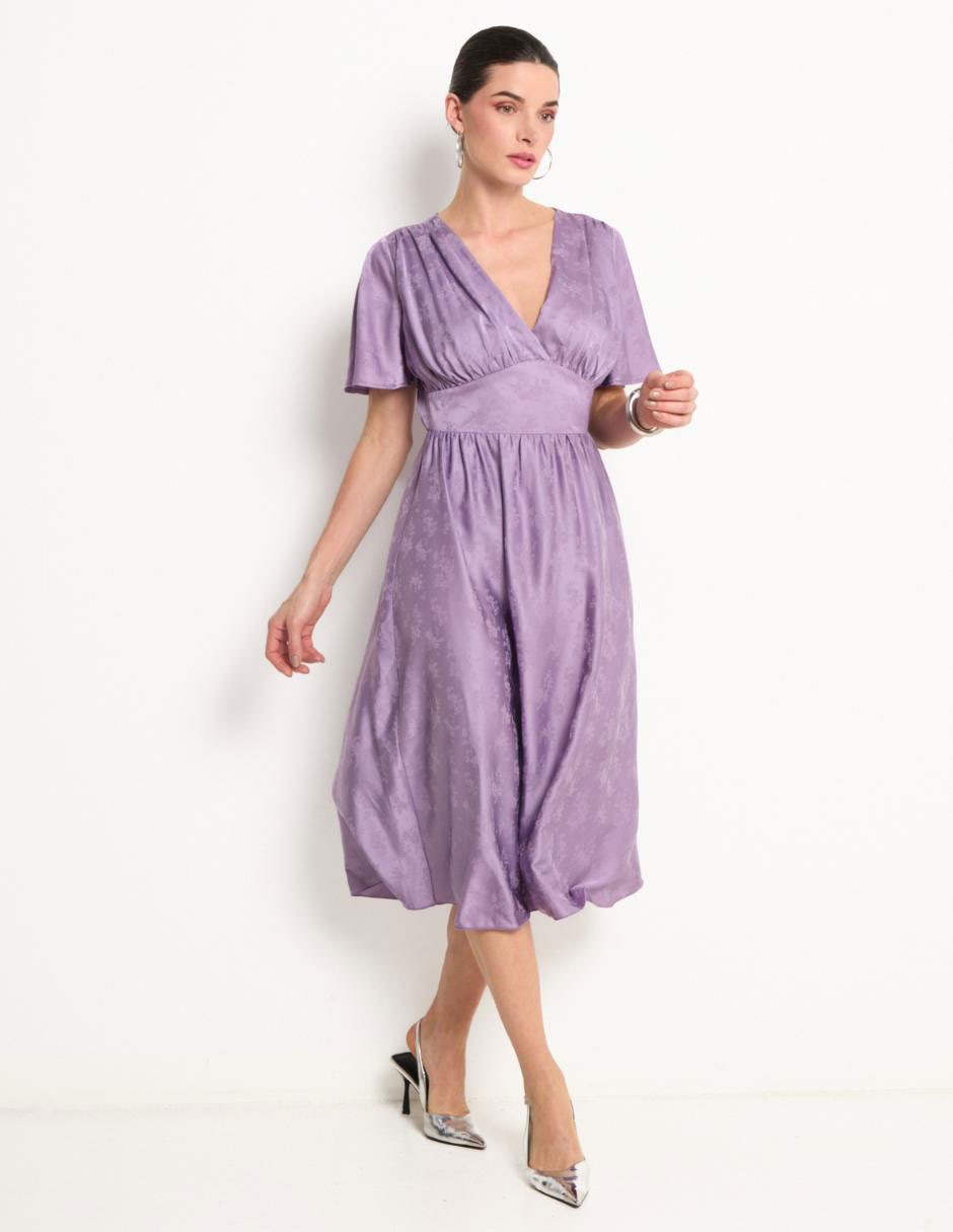 Vestido midi casual para mujer