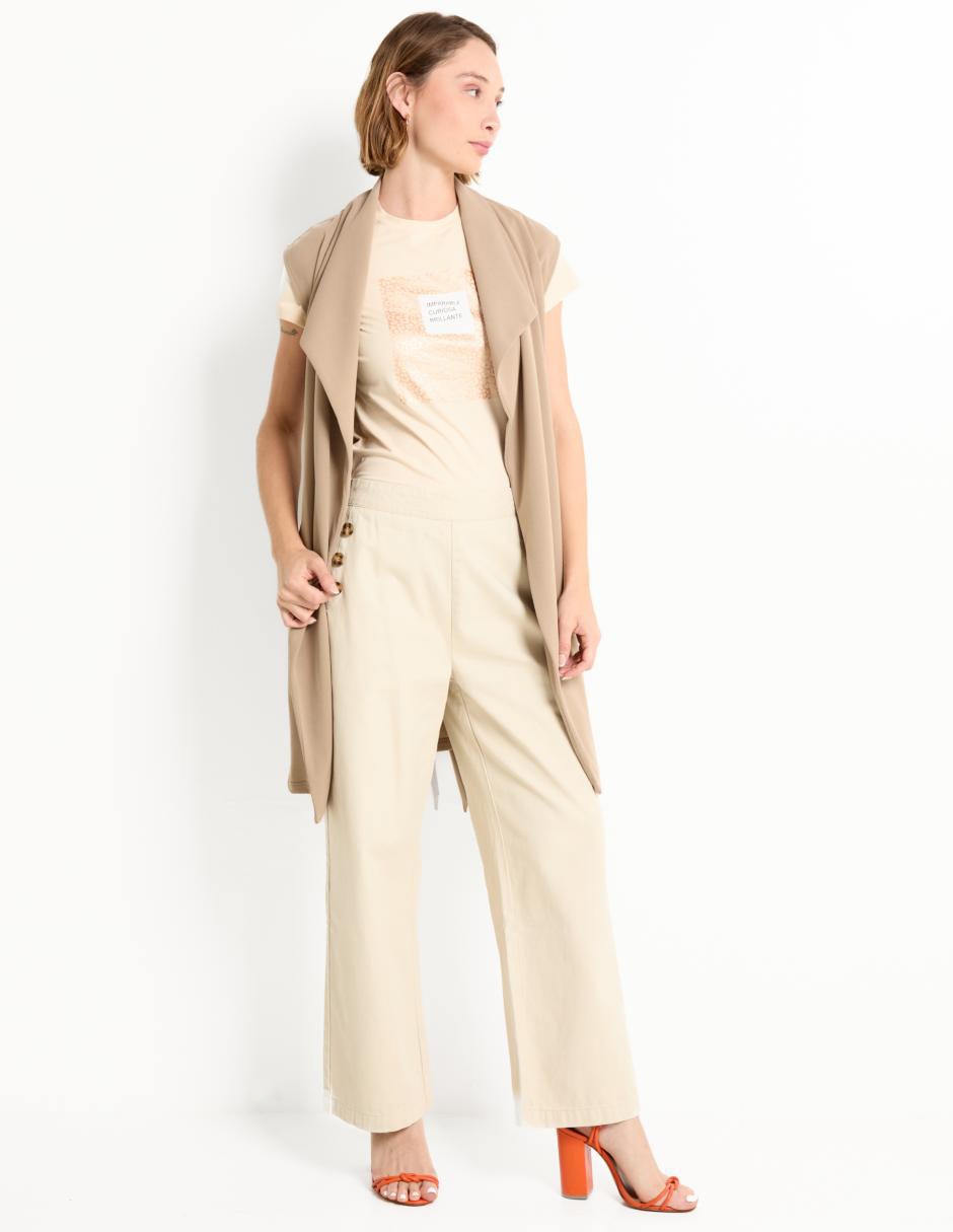 PANTALON WEEK BY WEEK, M, PIEDRA MEDIO