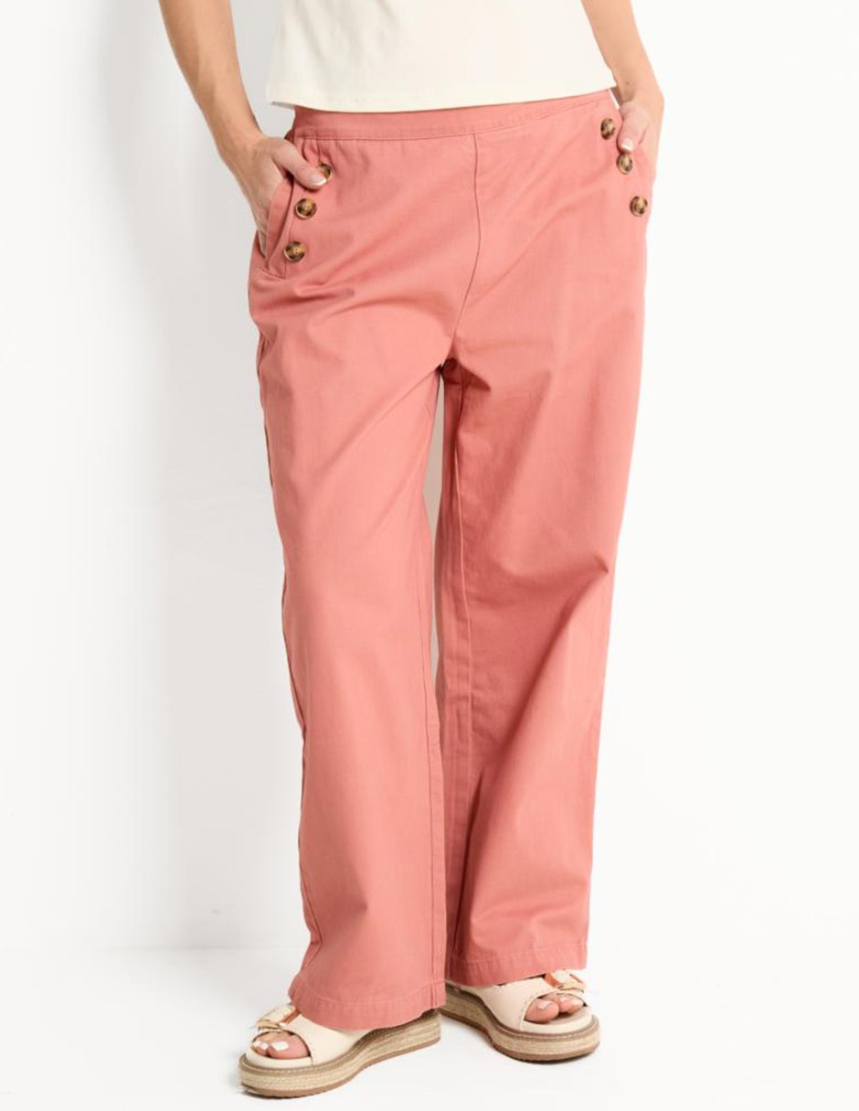 Pantalón relaxed straight para mujer Pantalón relaxed straight para mujer
