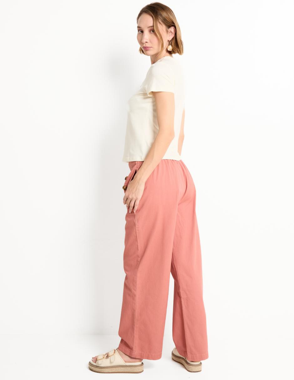 Pantalón relaxed straight para mujer 2