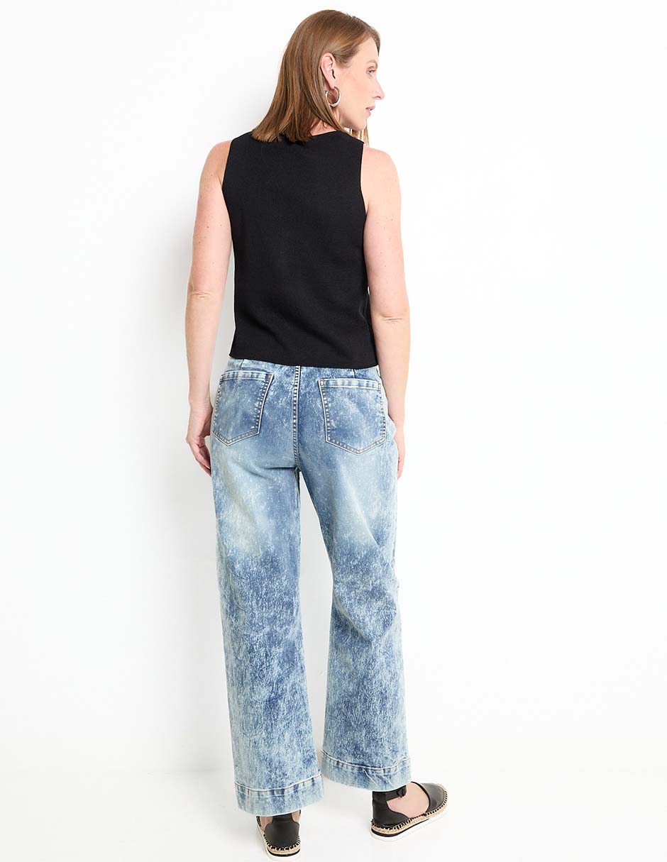 Jeans straight para mujer 2