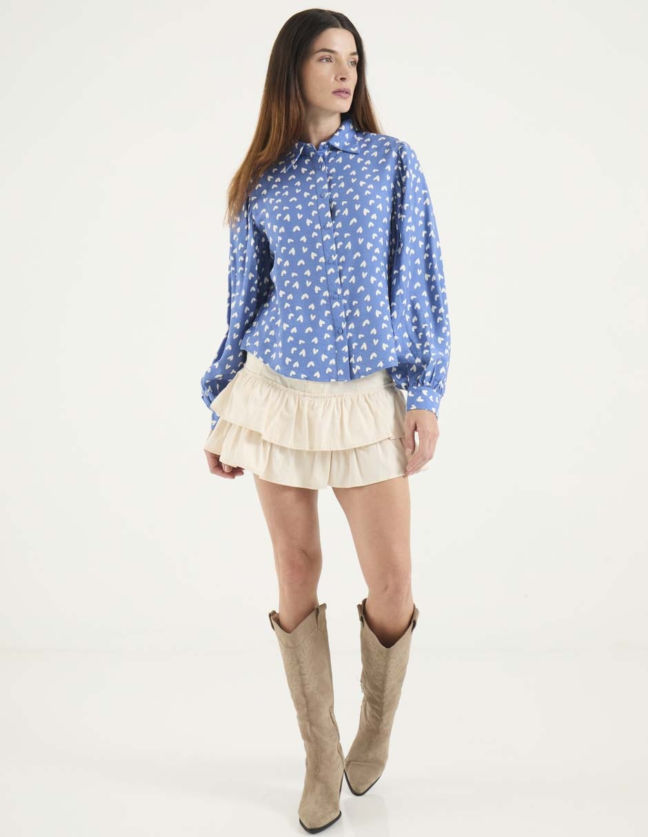 Blusa manga larga para mujer 3
