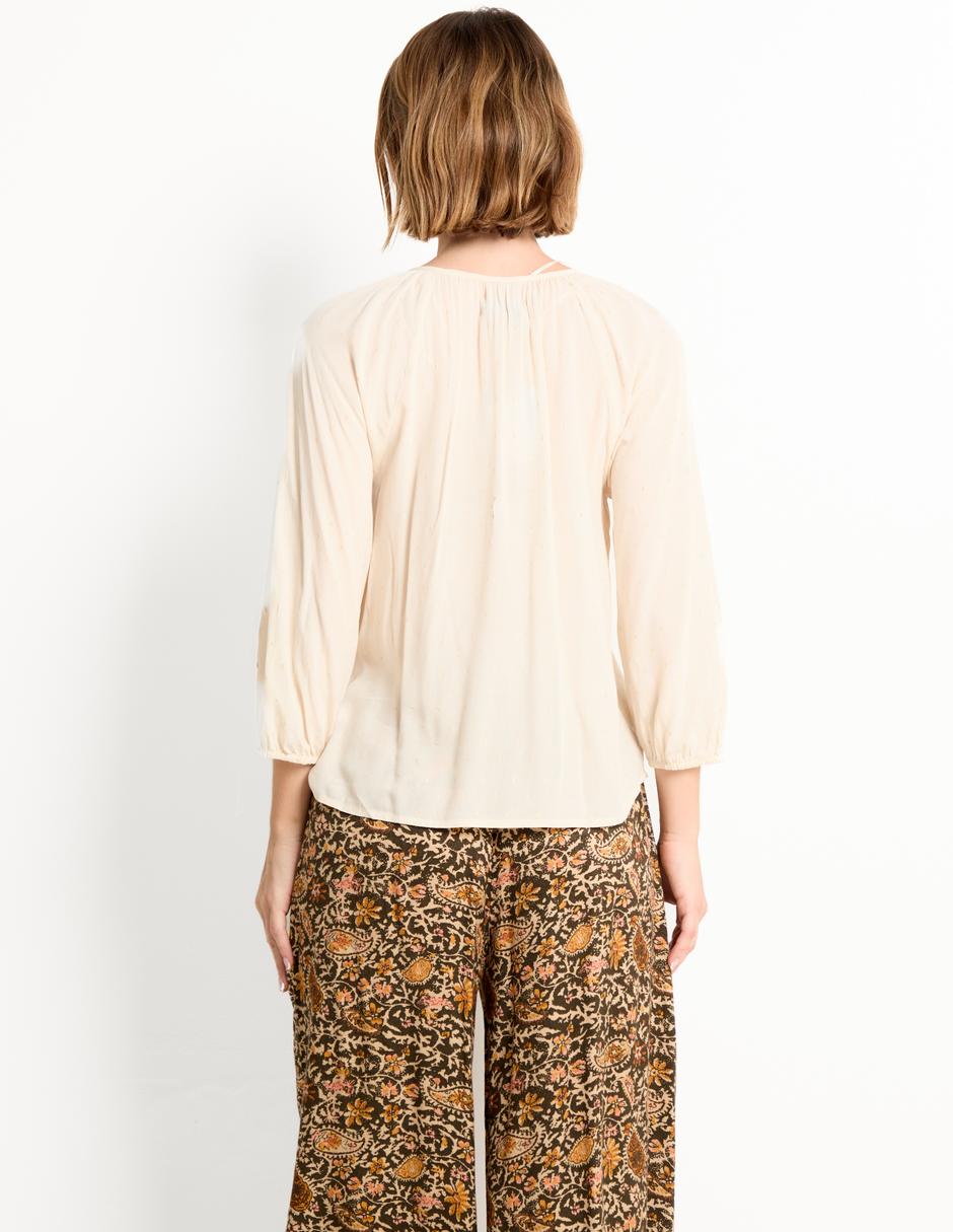 Blusa manga 3/4 para mujer 2