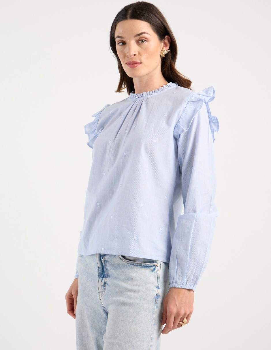 Blusa manga larga para mujer Blusa manga larga para mujer
