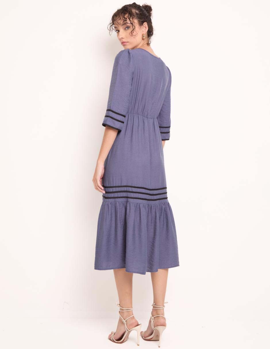 Vestido midi casual para mujer 2