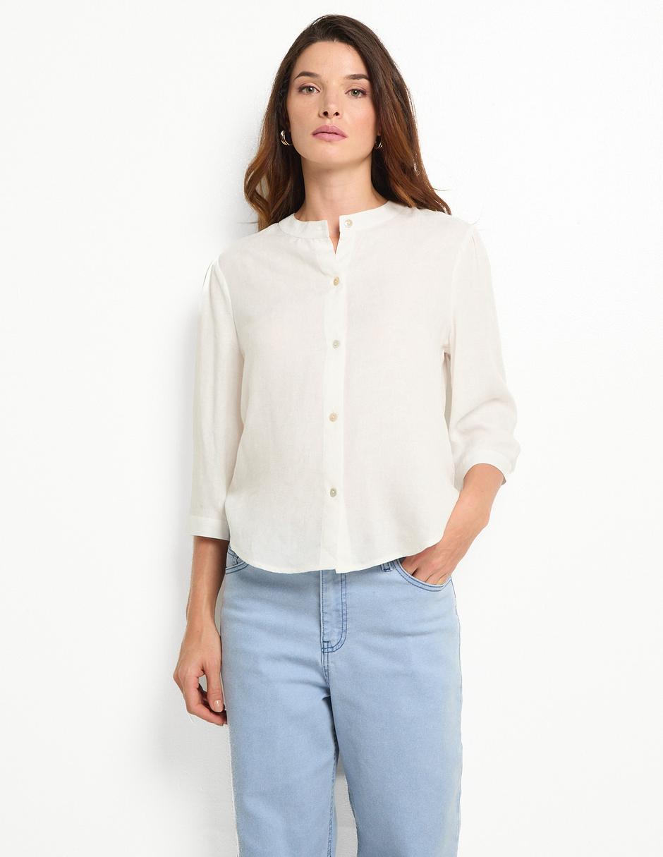 Blusa manga 3/4 para mujer 1